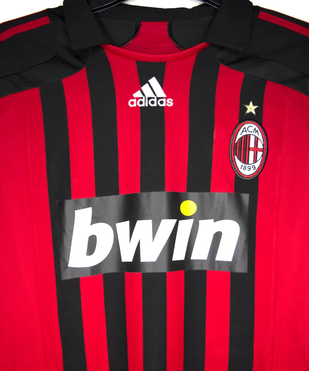 Maillot foot authentique retro et vintage - AC Milan domicile #99 Ronaldo 2007/2008 (M) - Le Maillot Vintage : Maillots de foot authentique retro et vintage