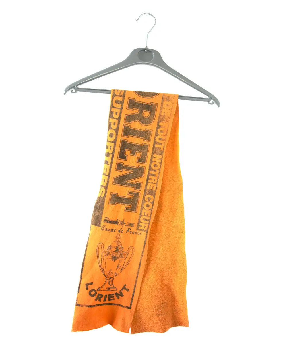 Echarpe orange et noire éditée lors de la finale de la coupe de france entre lorient et bastia