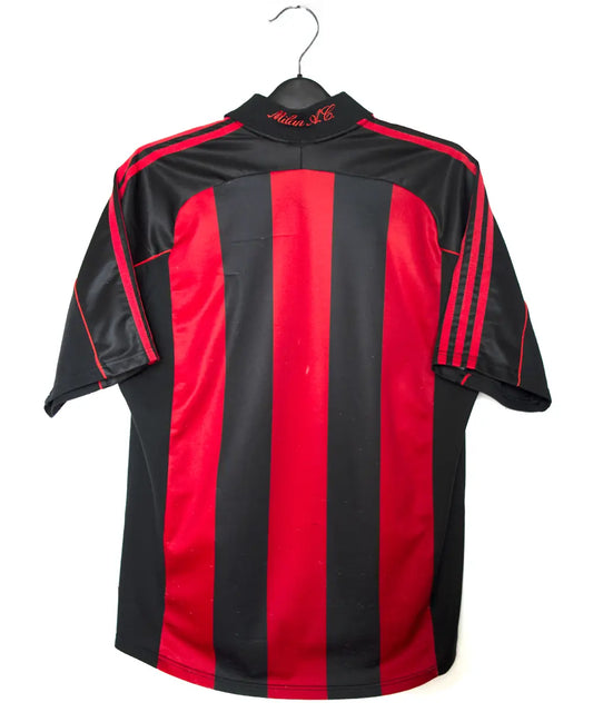 Maillot foot authentique retro et vintage - AC Milan domicile 2000/2001 (L) - Le Maillot Vintage : Maillots de foot authentique retro et vintage