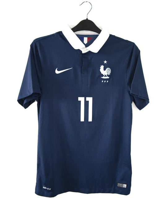 Maillot foot authentique retro et vintage - Equipe de France domicile #11 Griezmann 2014 (S) - Le Maillot Vintage : Maillots de foot authentique retro et vintage