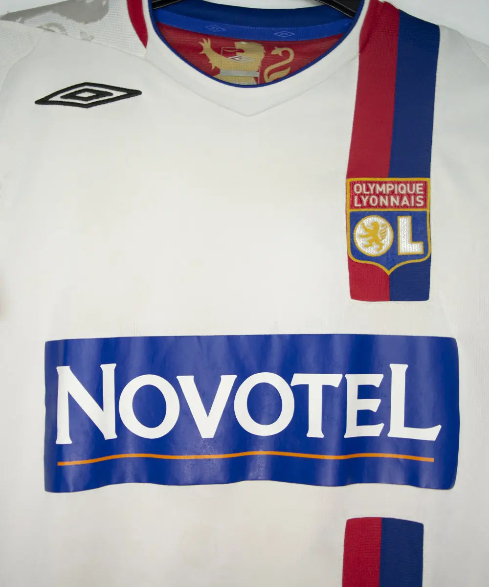 Maillot foot authentique retro et vintage - Olympique Lyonnais domicile 2006/2007 (S) - Le Maillot Vintage : Maillots de foot authentique retro et vintage