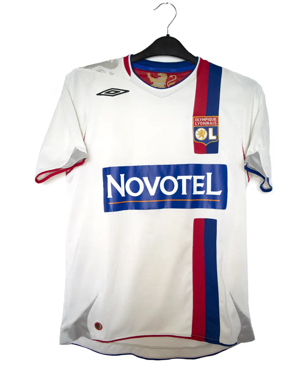 Maillot foot authentique retro et vintage - Olympique Lyonnais domicile 2006/2007 (S) - Le Maillot Vintage : Maillots de foot authentique retro et vintage