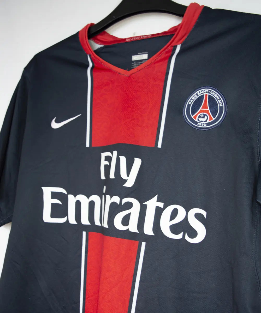 Maillot foot authentique retro et vintage - PSG domicile 2007/2008 #9 Pauleta (M) - Le Maillot Vintage : Maillots de foot authentique retro et vintage