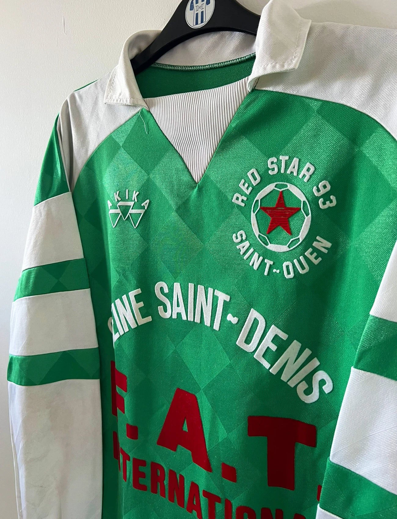Maillot de foot vintage domicile du Red Star saison 1990/1991.
