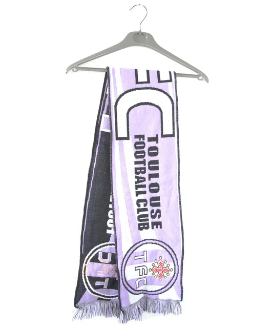Echarpe violette, noire et blanche de Toulouse