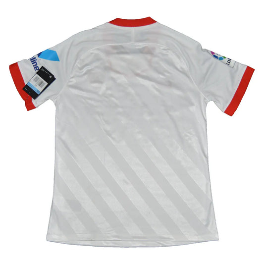 Maillot de foot rétro/vintage authentique blanc et rouge domicile Nike du FC Seville 2020-2021 de dos