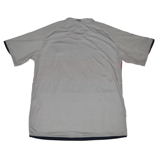 Maillot de foot rétro/vintage authentique gris extérieur nike PSG 2008-2009 de dos