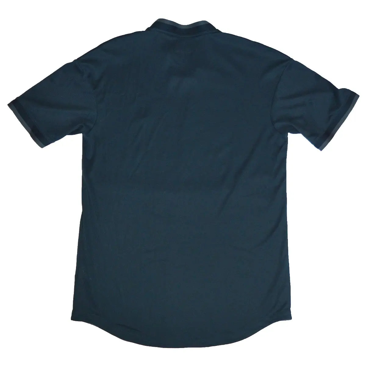 Maillot retro/vintage authentique extérieur de dos du Réal Madrid noir édité lors de la saison 2018-2019. Maillot que l'on retrouve avec l'équipementier nike et le sponsor fly emirates