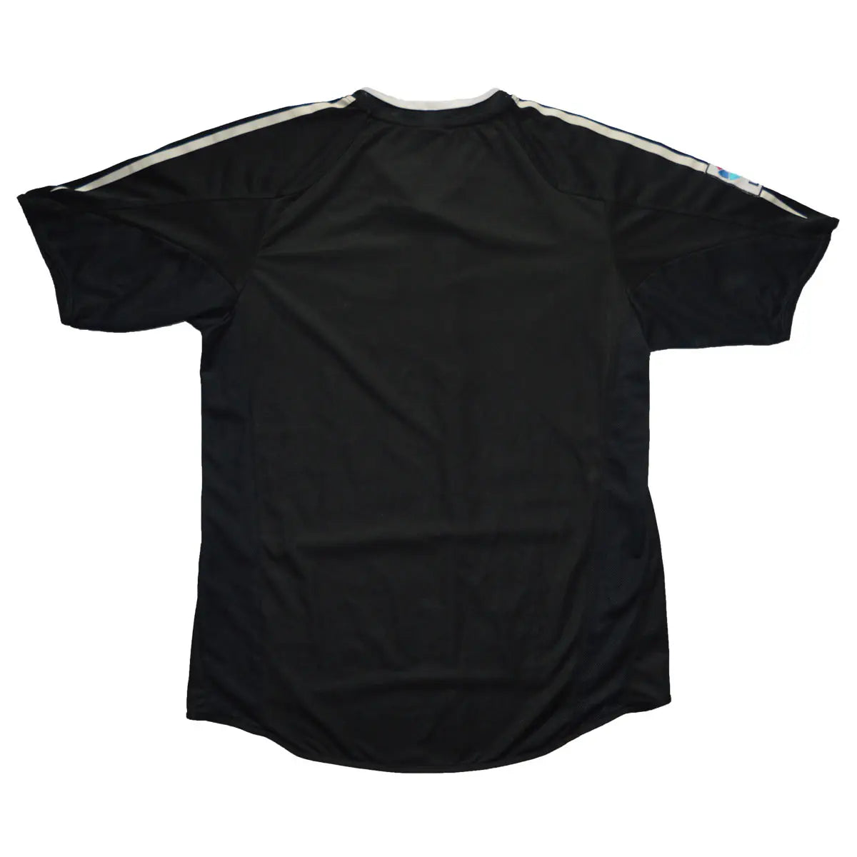 Maillot de foot rétro/vintage authentique noir adidas Real Madrid extérieur 2004-2005