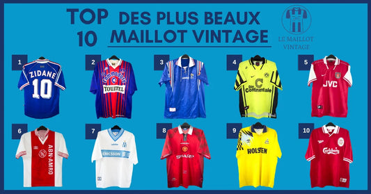 Top 10 Des plus beaux maillots vintage