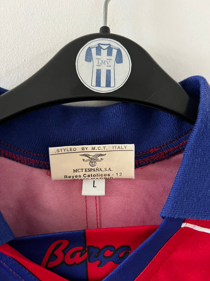 Maillot foot authentique retro et vintage - FC Barcelone domicile 1992/1995 (L)