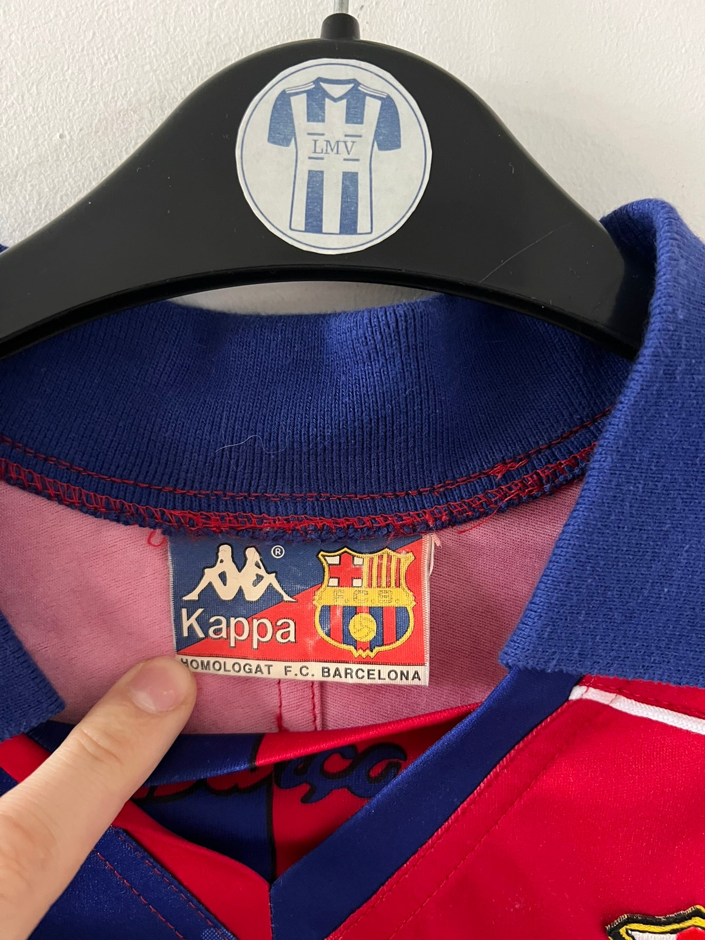 Maillot foot authentique retro et vintage - FC Barcelone domicile 1992/1995 (L)