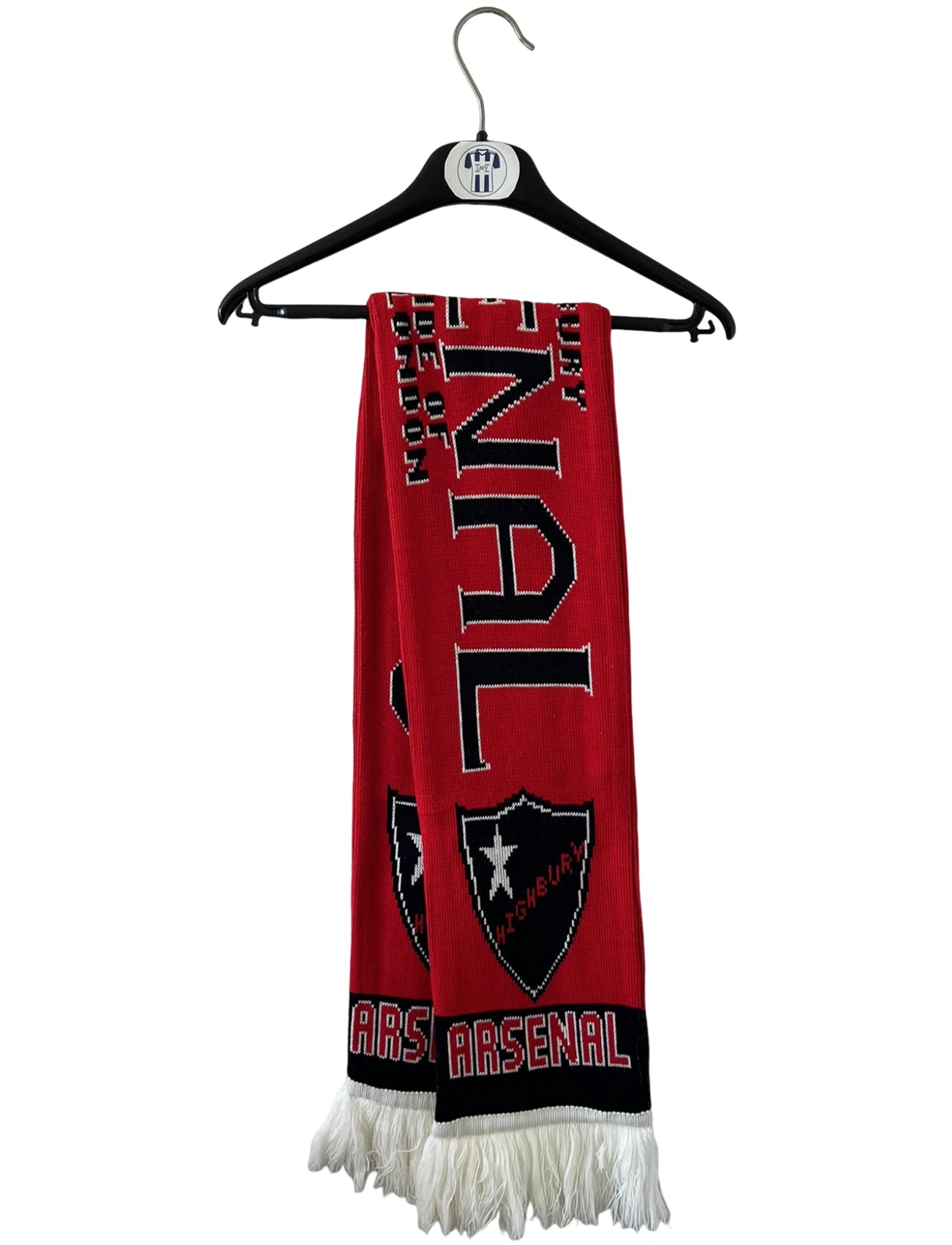 Echarpe de foot rouge d'arsenal