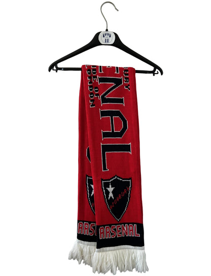 Echarpe de foot rouge d'arsenal