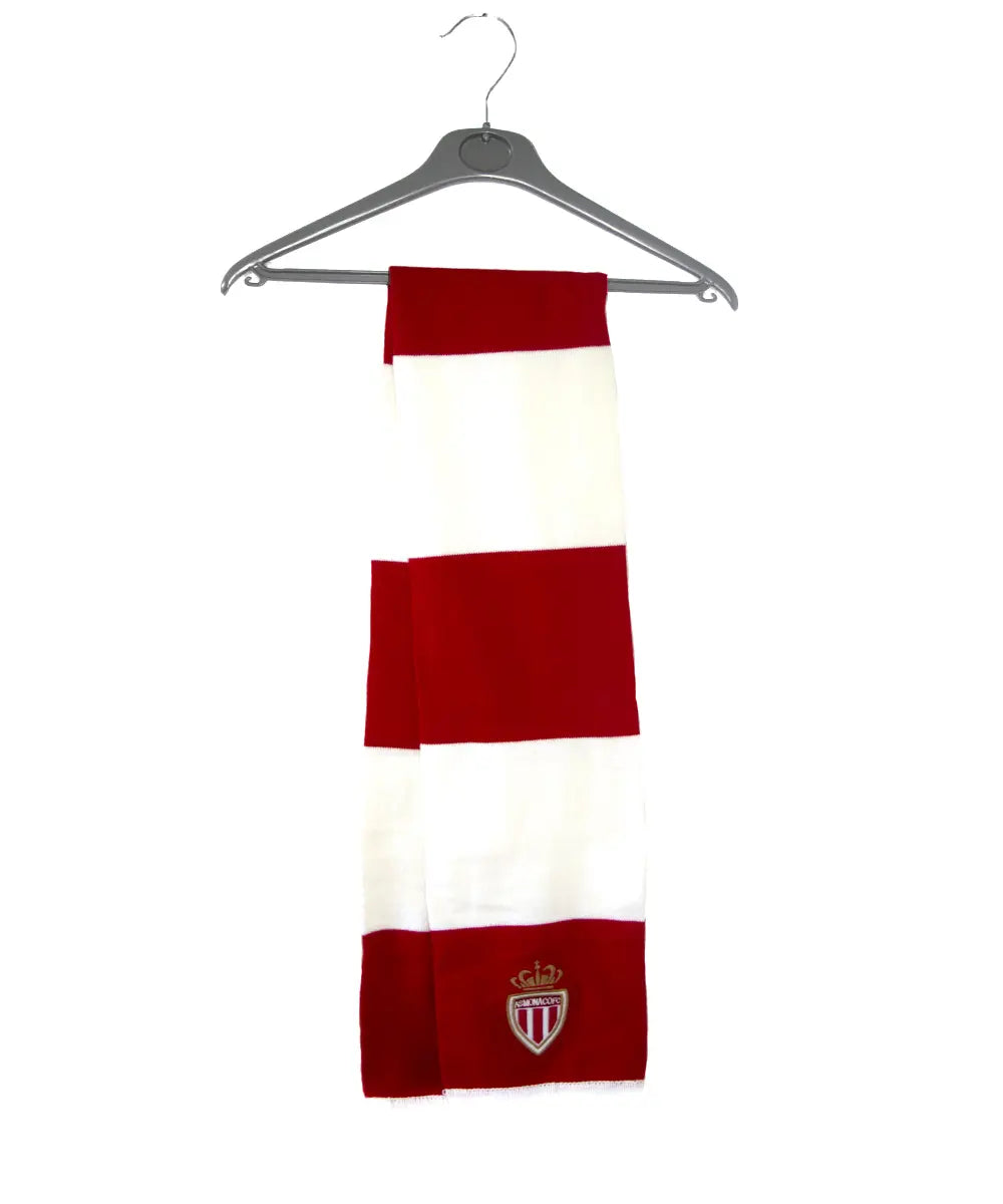 Echarpe rouge et blanc de l'AS Monaco