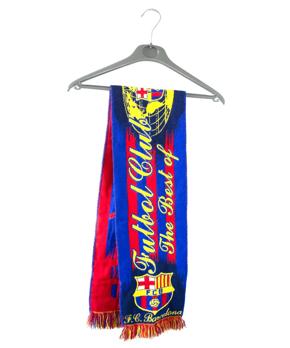 Echarpe rouge et grenat du FC Barcelone