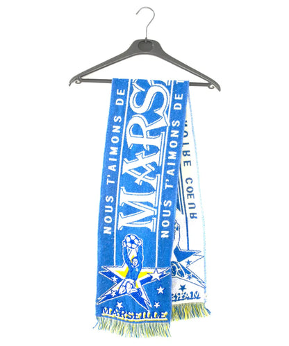 Echarpe bleue et blanc de l'om
