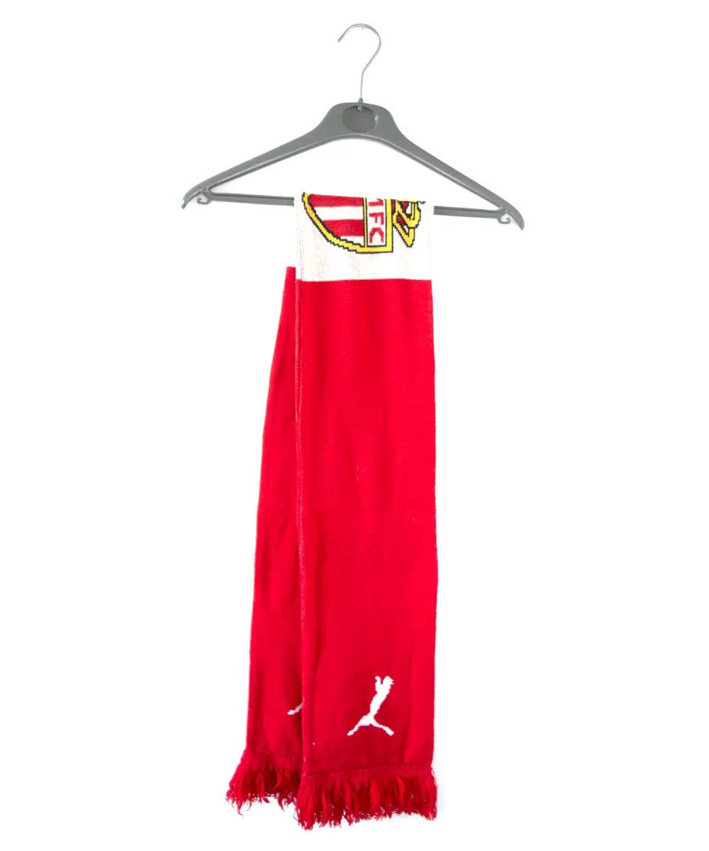 Echarpe puma rouge et blanche de l'as monaco