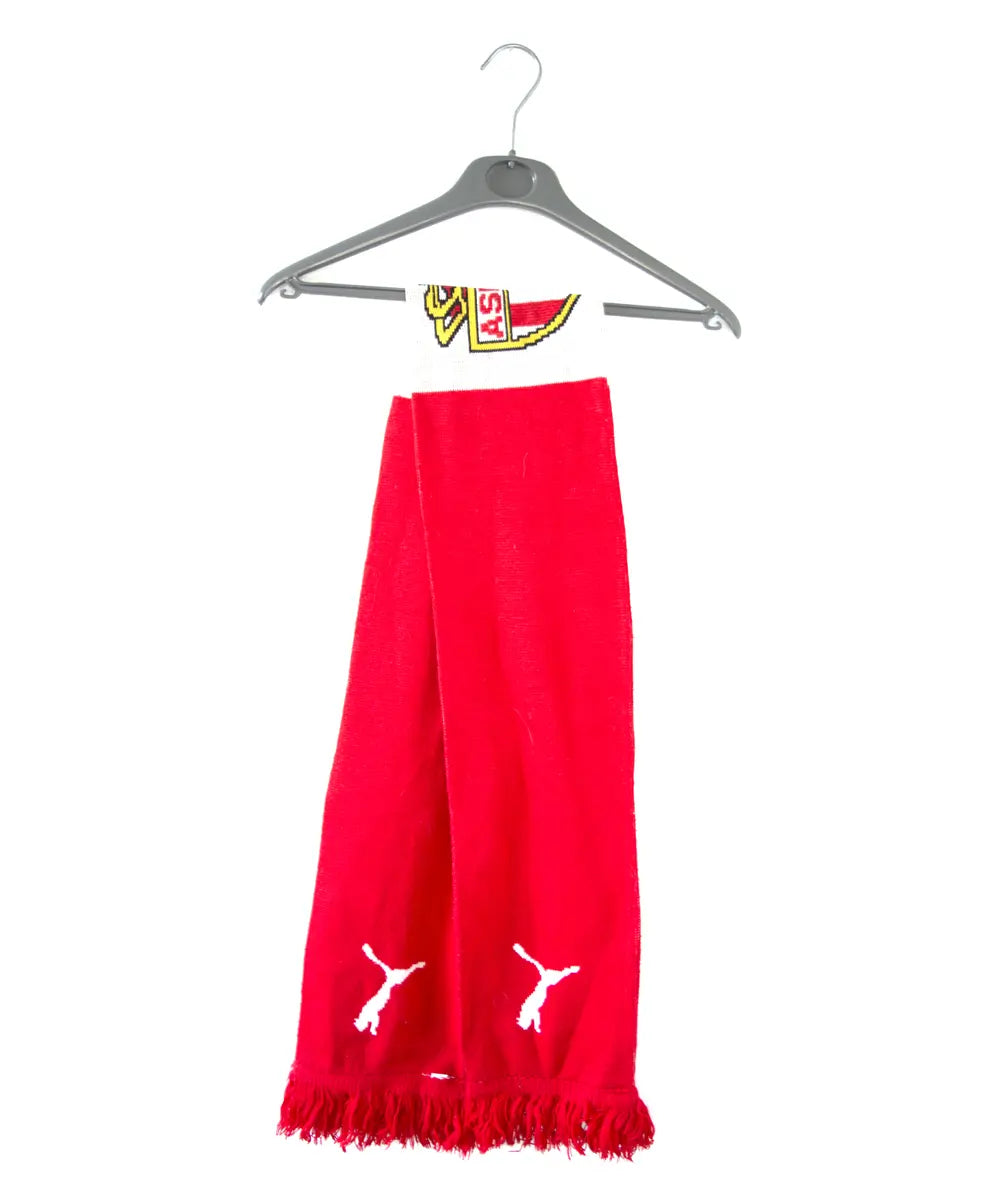 Echarpe puma rouge et blanche de l'as monaco