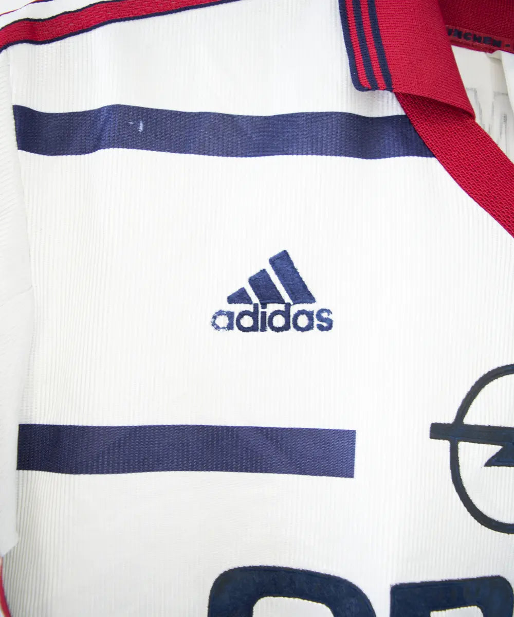 Maillot foot authentique retro et vintage - Bayern Munich extérieur 1998/1999 (M)