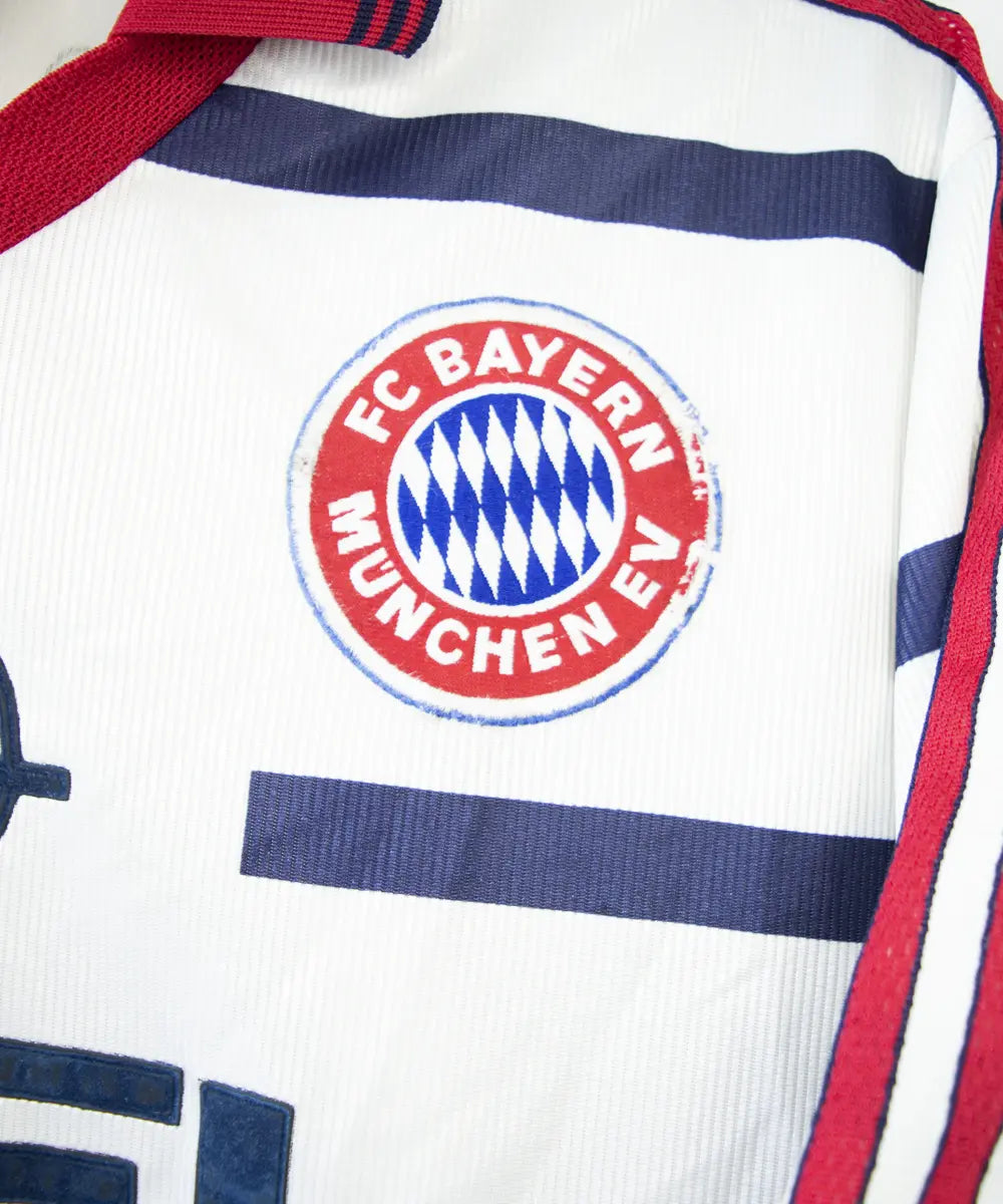 Maillot foot authentique retro et vintage - Bayern Munich extérieur 1998/1999 (M)