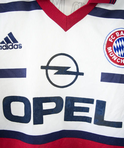 Maillot foot authentique retro et vintage - Bayern Munich extérieur 1998/1999 (M)