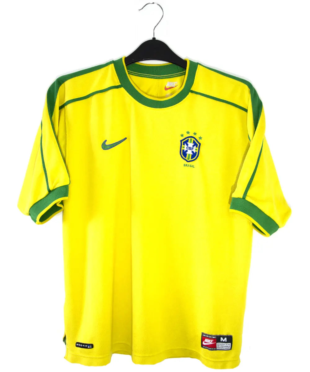 Maillot Foot Retro Et Vintage Bresil Domicile 1998 Le Maillot maillot-foot-retro-et-vintage-bresil-domicile-1998-le-maillot