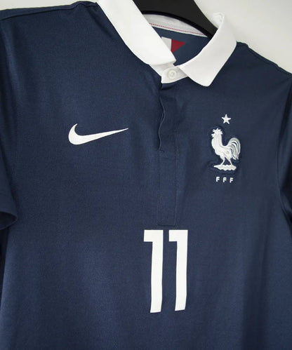 Maillot foot authentique retro et vintage - Equipe de France domicile #11 Griezmann 2014 (S)
