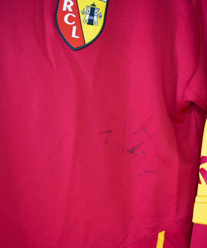signature joueur rc lens 2009-2010 Vedran Runje, Issam Jemâa, Henri Bedimo