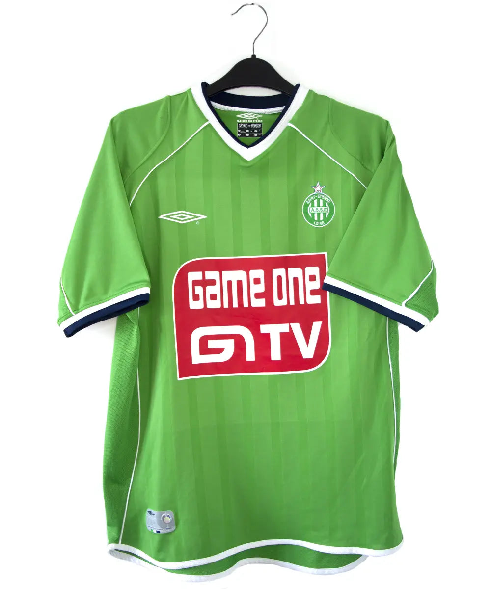 2000-01 AS Saint Etienne home jersey - XL • RB - Classic Soccer Jerseys 2000-01 AS Saint Etienne home jersey - XL • RB - Classic Soccer Jerseys