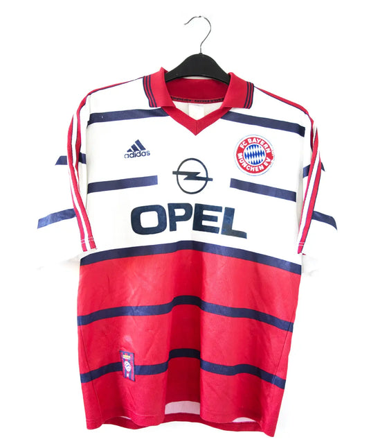 Maillot foot authentique retro et vintage - Bayern Munich extérieur 1998/1999 (M)