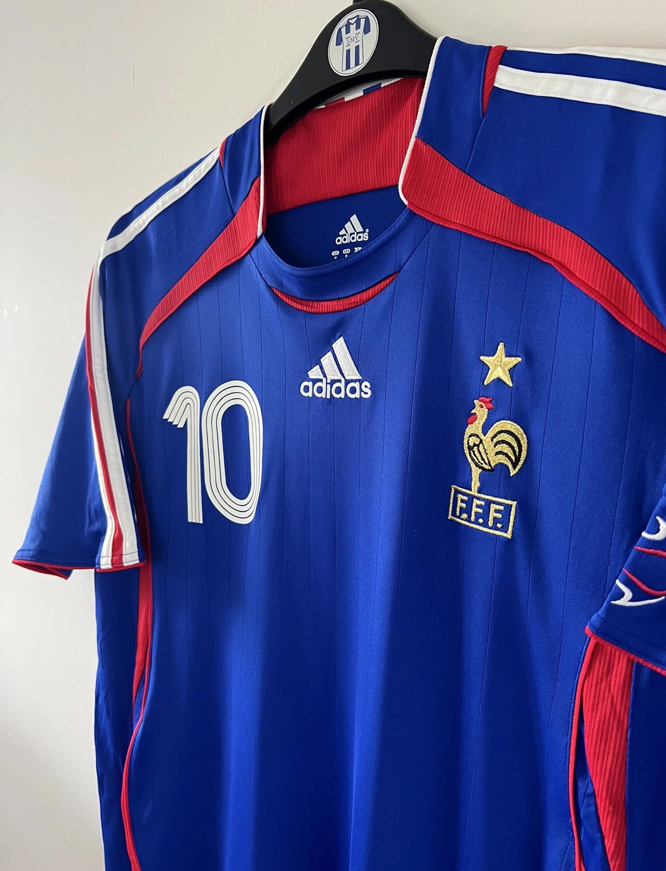 Maillot vintage FFF 98 Zidane - Vêtements Maillot vintage FFF 98 Zidane - Vêtements