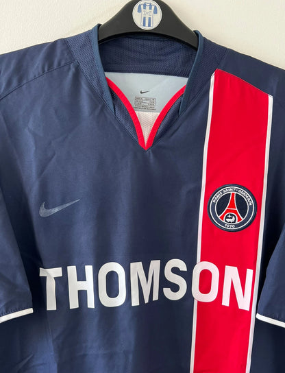 Maillot foot authentique retro et vintage - PSG domicile 2003/2004 (XL)