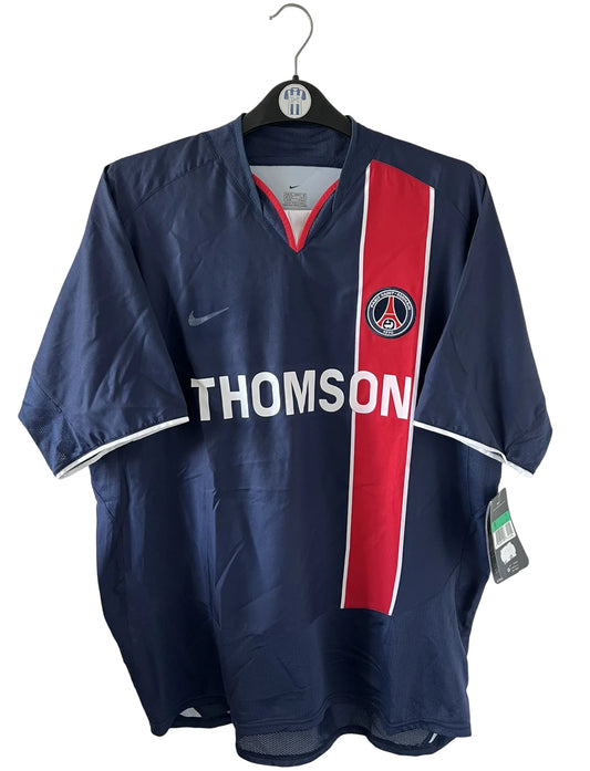 Maillot foot authentique retro et vintage - PSG domicile 2003/2004 (XL)