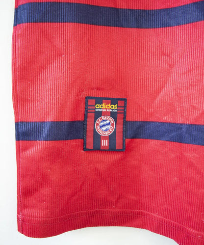 Maillot foot authentique retro et vintage - Bayern Munich extérieur 1998/1999 (M)