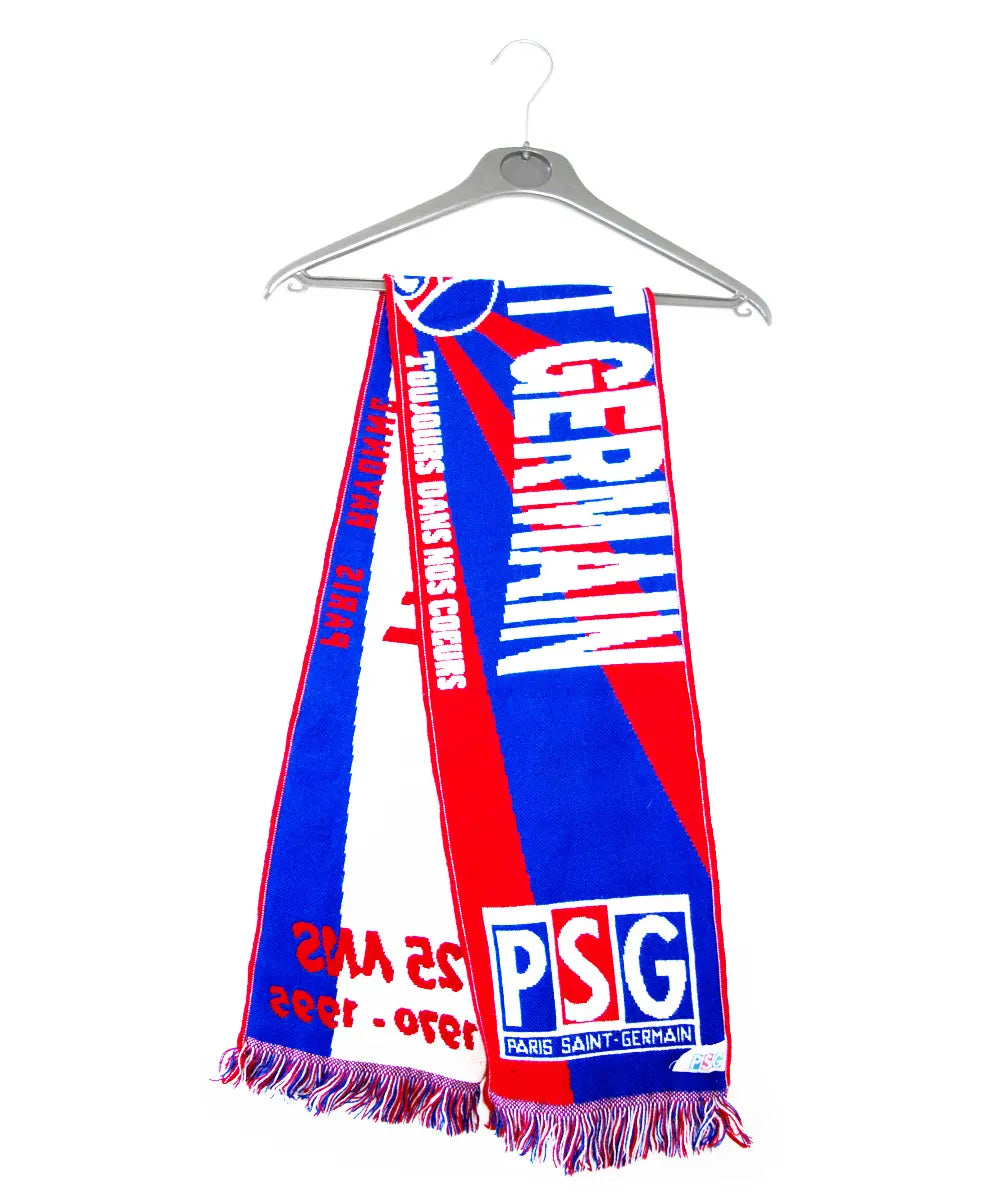 Echarpe bleu et rouge du PSG