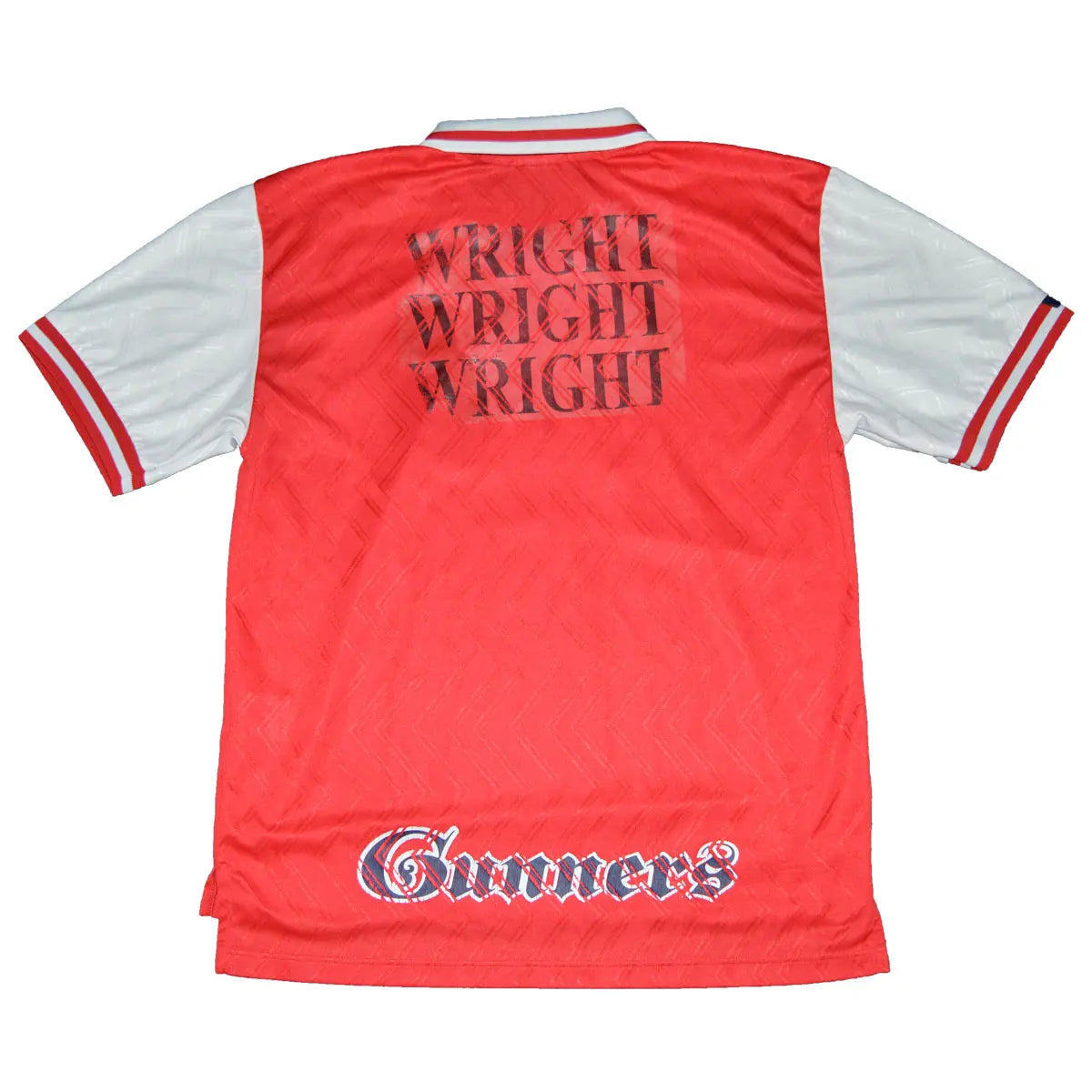 Maillot de foot rétro/vintage authentique rouge et blanc nike Arsenal domicile 1996-1997 de dos