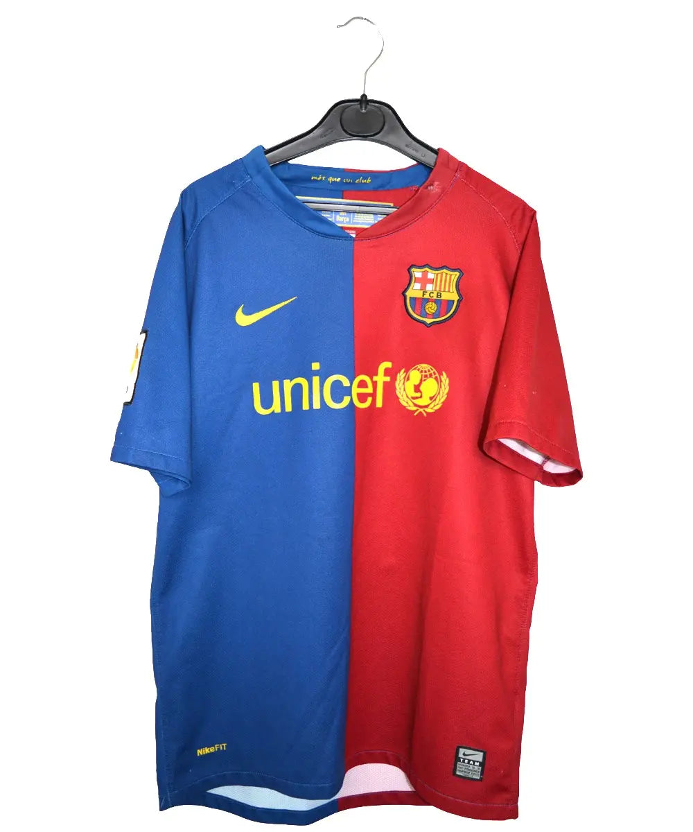 Maillot de football rétro domicile Barcelone A.INIESTA #8 2008/09 Maillot de football rétro domicile Barcelone A.INIESTA #8 2008/09