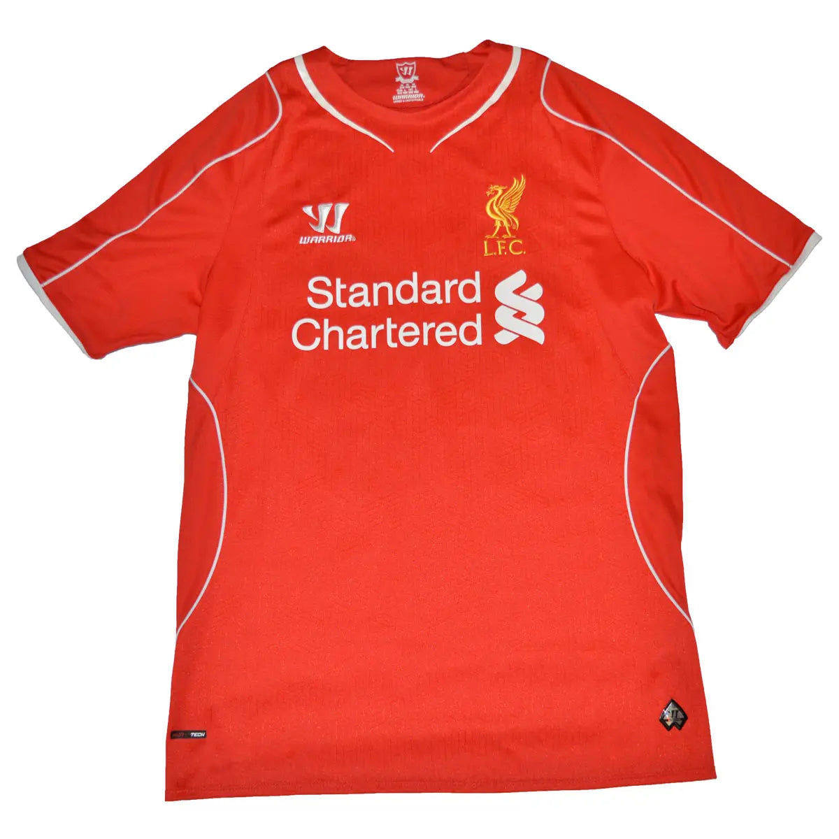 Maillot de foot rétro/vintage authentique rouge warrior Liverpool domicile 2014-2015 Balotelli