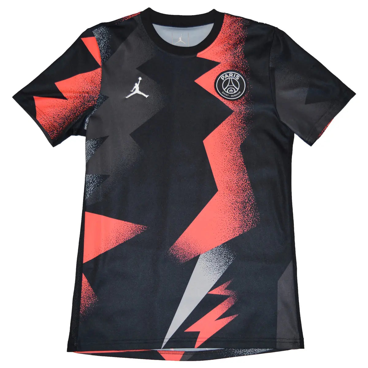 Maillot rétro/vintage authentique entrainement noir et orange Jordan du PSG 2019-2020