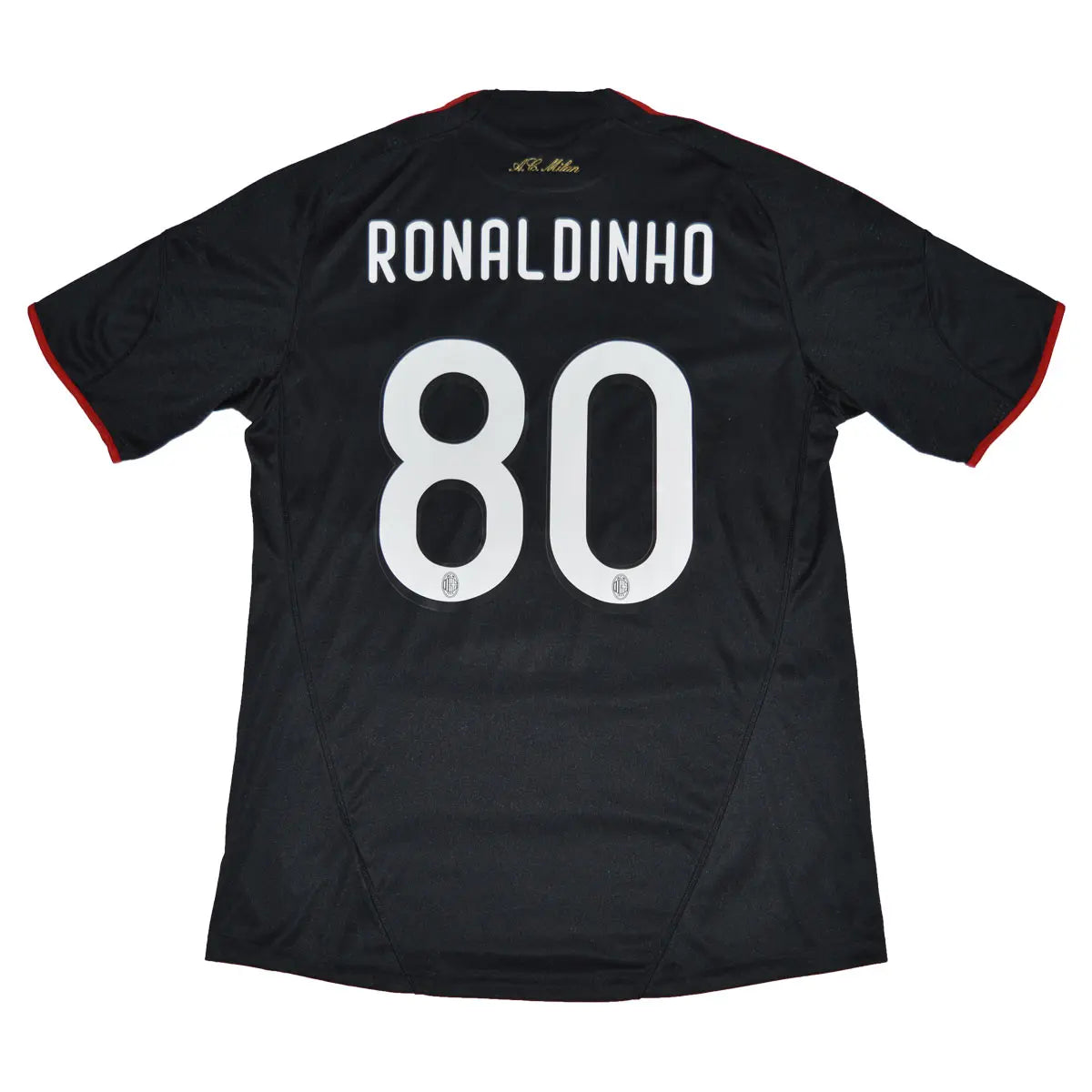 Maillot foot retro et vintage AC Milan extérieur Ronaldinho 2009/2010 Le Maillot Vintage