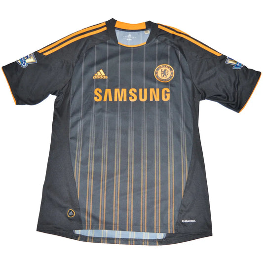 Maillot de foot rétro/vintage authentique noir third adidas Chelsea 2010-2011 Drogba